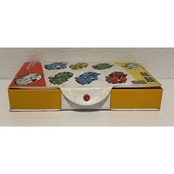 Vintage Car Carry Collector's Case with Diecast Cars Trucks 15 Mixed Toy Lot - Picture 4 of 10